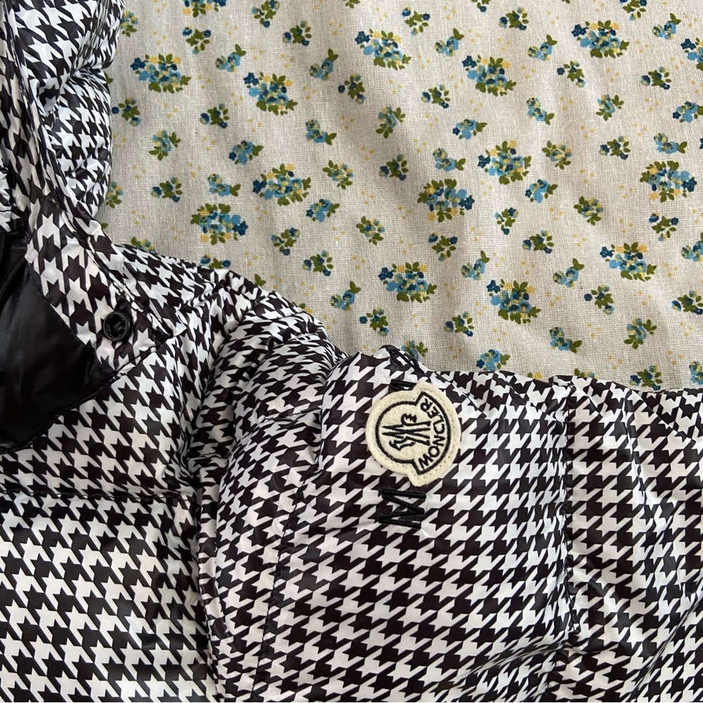 Moncler Genius X Fragment Houndstooth Down Jacket - image 4